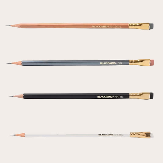 Mixed set of four Blackwing pencils