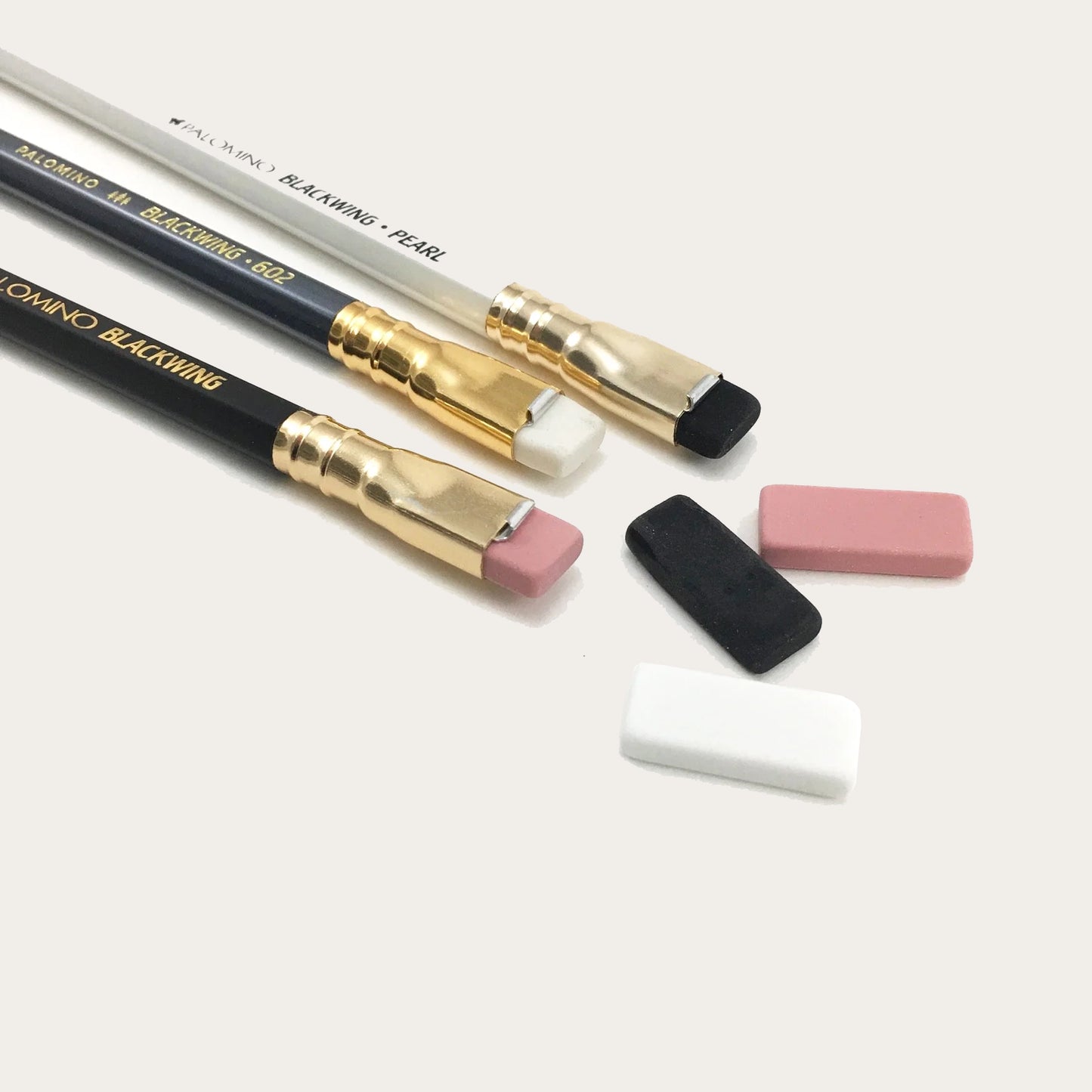 Blackwing Replacement Pencil Erasers - Black