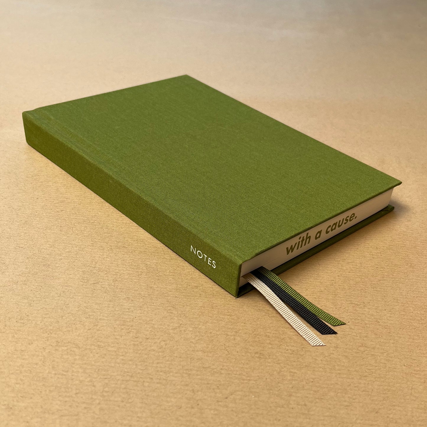 Rebel Stationery Notebook Green Closed