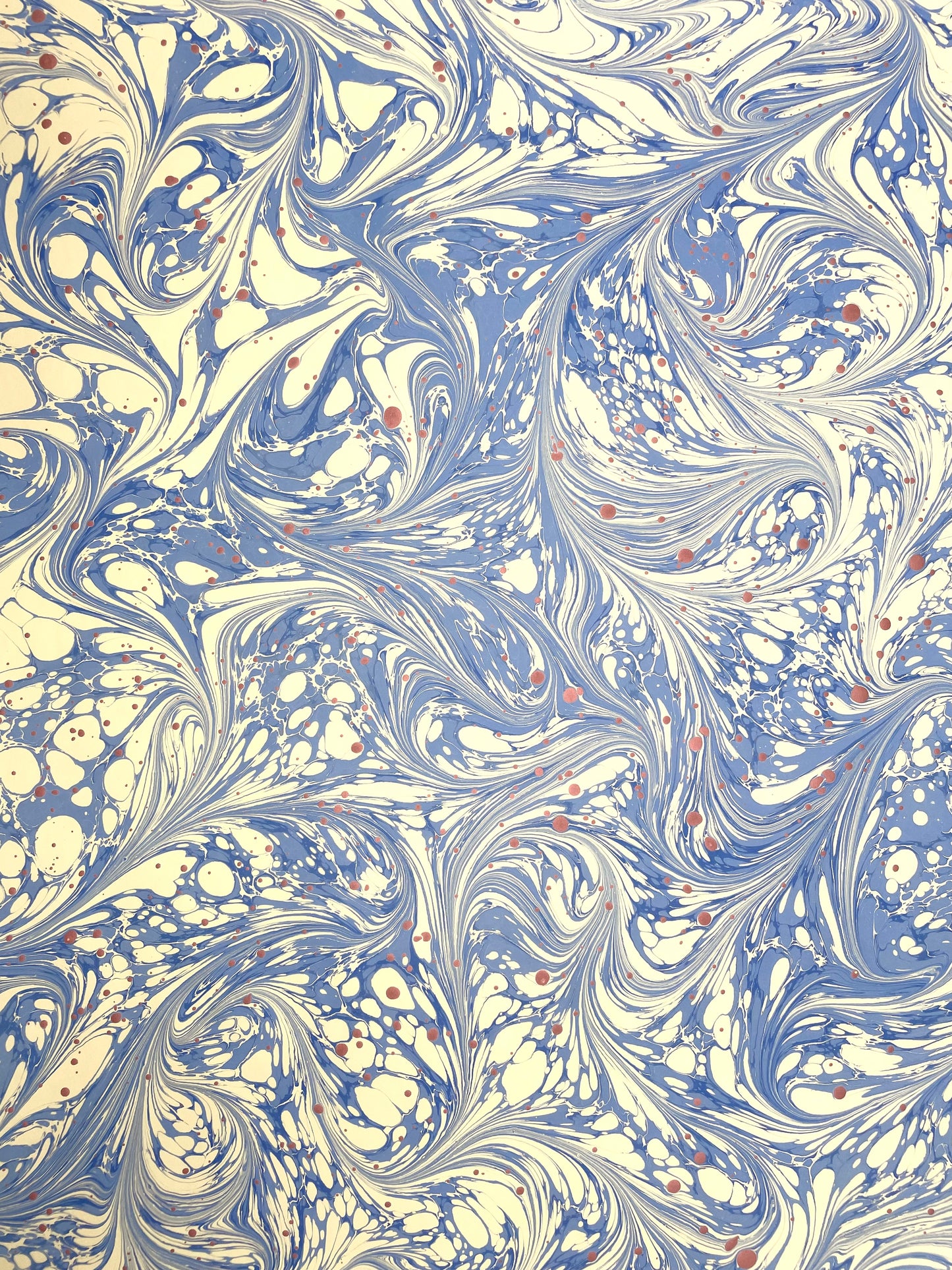 Paperwilds Hand-marbled Paper - Titania